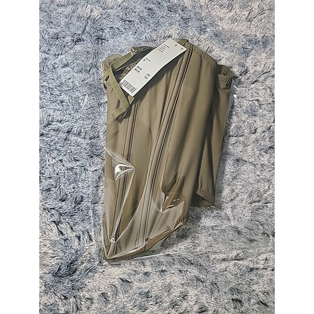 Urban Outfitters Lace Corset Top Women’s [M] Olive Green Bustier NWT Y2K - Picture 4 of 4